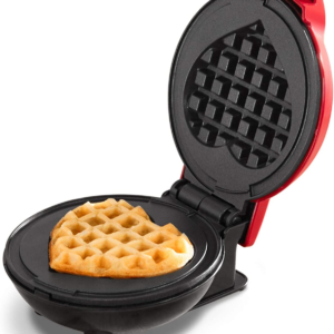 Mini Waflera Eléctrica Forma De Corazón