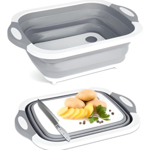 Tabla Cesta Para Picar Plegable 3 En 1