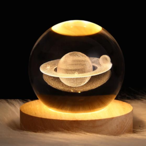 Lampara esféricas Saturno set x 2