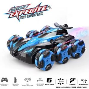 CARRO STUNT ACROBATICO RC 6 RUEDAS TT